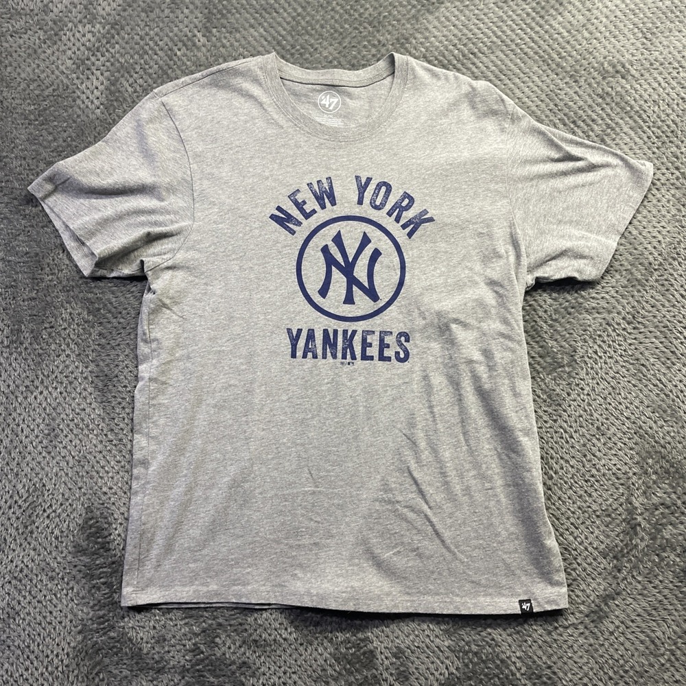 New York Yankees 47 Grey Xl Tshirt #376